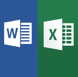 Excel & Word Logos
