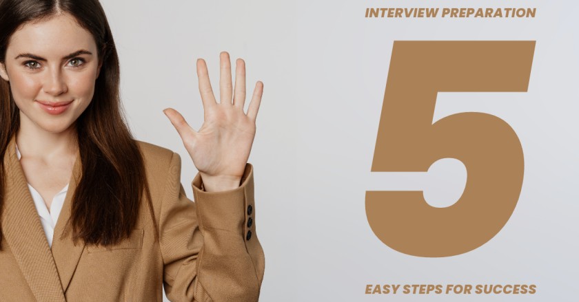 Interview Preparation - 5 Easy Steps For Success